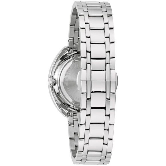 Bulova Women's Duality Classic Quartz Silver Stainless Steel Watch 34 MM 96X160 - Picture 2 of 4